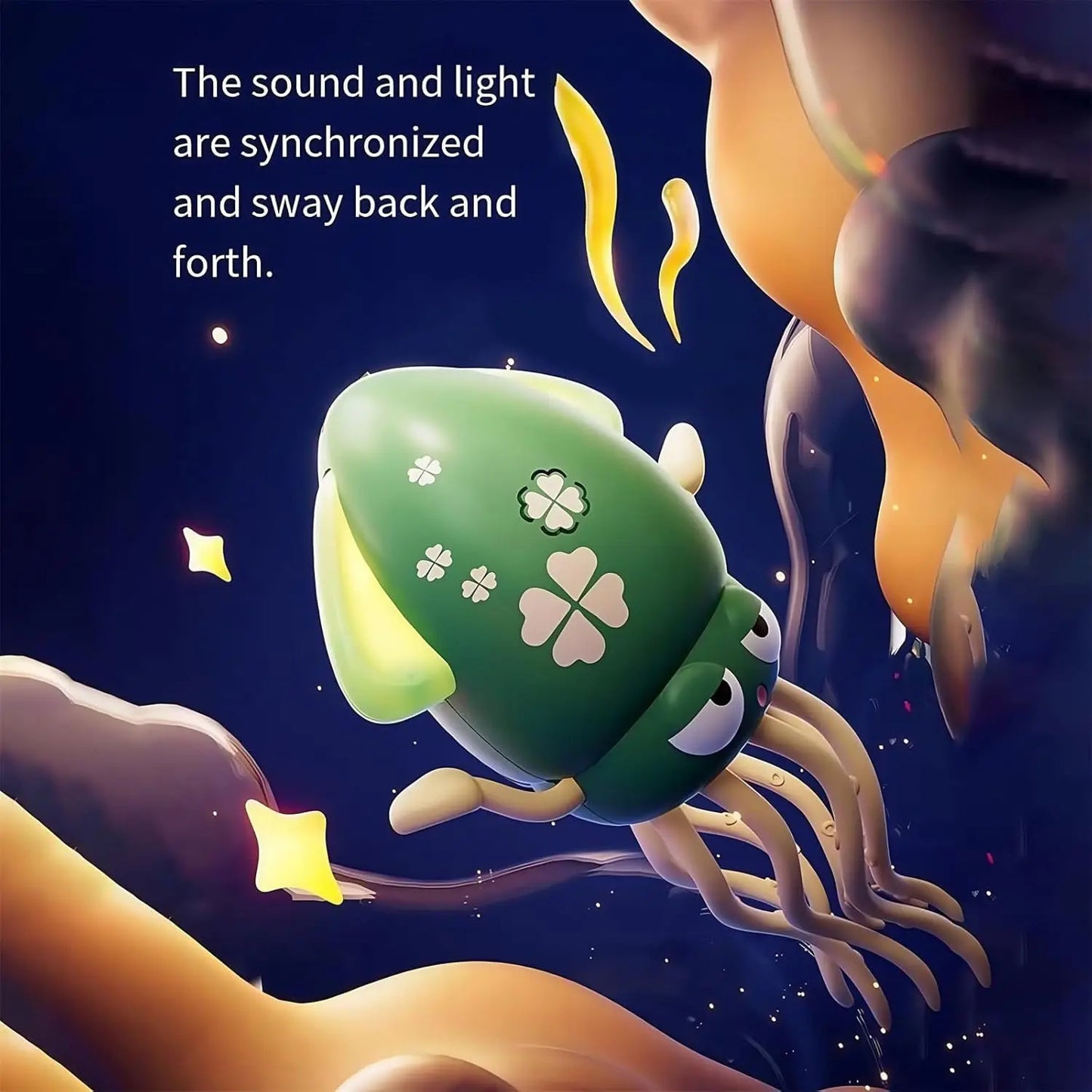 Electronic Dancing Squid - Smart Motion Detection Toy