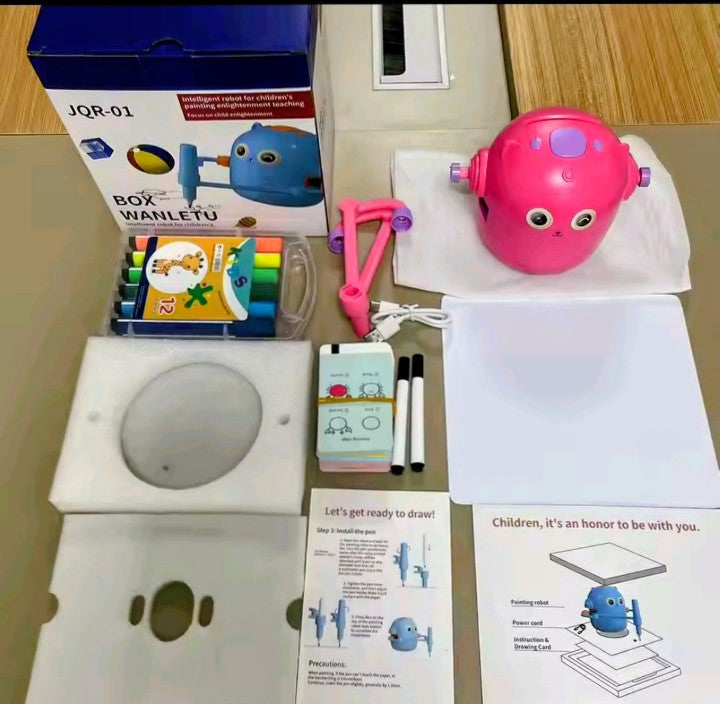 Educational Drawing Robot - Interactive Art Learning System