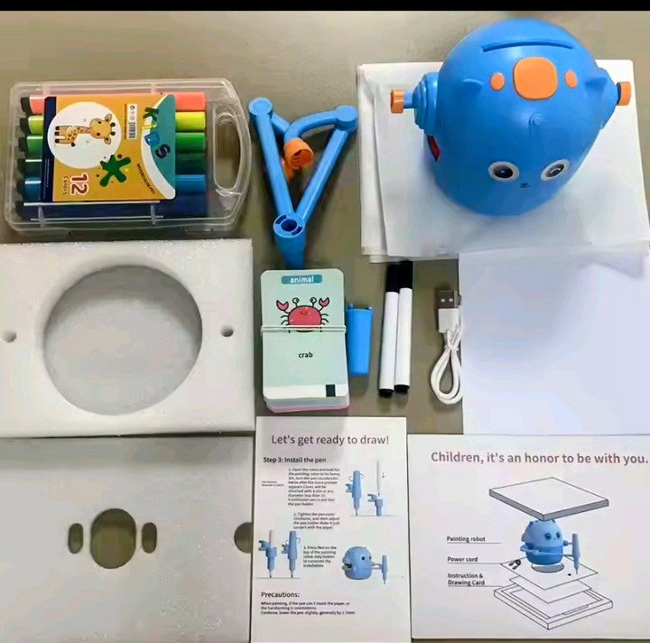 Educational Drawing Robot - Interactive Art Learning System