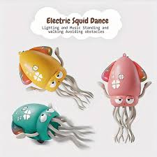 Electronic Dancing Squid - Smart Motion Detection Toy