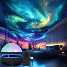 Magical Kids Night Light Projector - Dreamy Star & Galaxy Projector